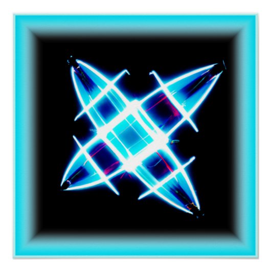 スター白熱［赤熱］光を放つパターン。買今 ポスター (正面)