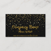 スター秋ロイヤリティカード ロイヤリティカード (裏面)