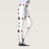 スター素晴らしズプリント快適なストレッチウィメンズ レギンス (右)