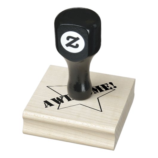 スター素晴らしデザイン先生の木印 ラバースタンプ (スタンプ)