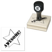 スター素晴らしデザイン先生の木印 ラバースタンプ (押印)