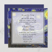 スター素晴らしリー結婚ナイト 招待状 (正面/裏面)