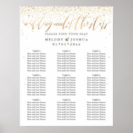 スター結婚ズ座席表|DIYカラー ポスター