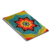 スター絞り染め ノートブック (右側)