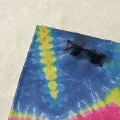 スター絞り染め ビーチタオル (インサイチュ)