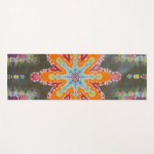 スター絞り染め ヨガマット (正面(横))