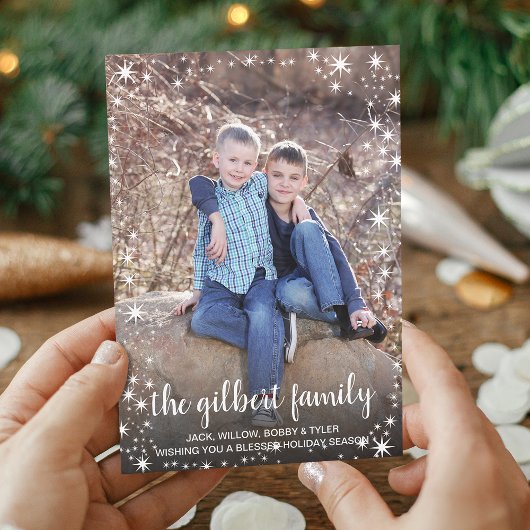 スター縁どファミリー名写真 シーズンカード