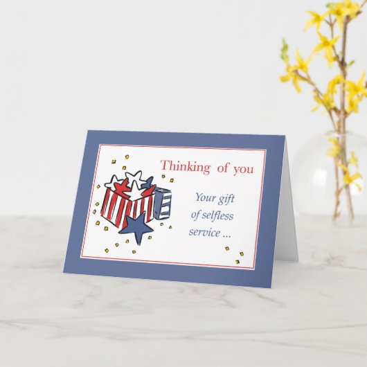 スター考えるとストライプを持つアメリカ合衆国のギフト カード (黄色い花)