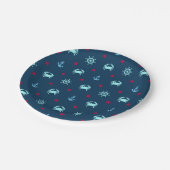 スター航海のパターン ペーパープレート (アングル)