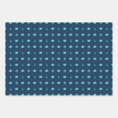 スター航海のパターン ラッピングペーパーシート (正面)