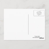 スター落ちたドール顔はがき ポストカード (裏面)