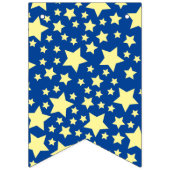 スター誕生日パーティー バンティングフラッグ (第1の旗)