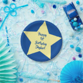 スター誕生日パーティー ペーパープレート (パーティー)