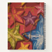スター輝くノートだ ノートブック (裏面)