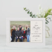 スター輝くハヌカー写真フラットカード シーズンカード (スタンド正面)