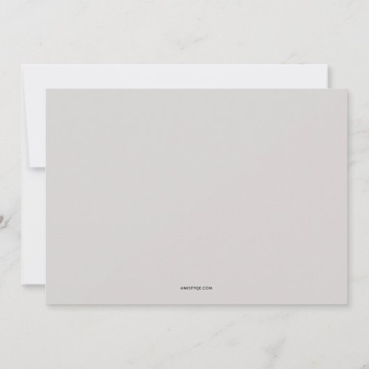 スター輝くハヌカー写真フラットカード シーズンカード (裏面)