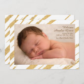 スター輝くフォト招待状 招待状 (正面/裏面)