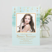 スター輝くフォト招待状 招待状 (スタンド正面)