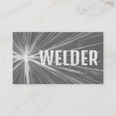 スター輝く・ウェルダー・ビジネス・カード 名刺 (正面)