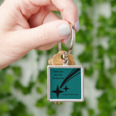 スター輝く- キーホルダー (手)