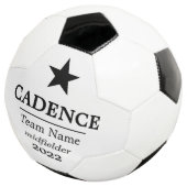 スター選手の名前とサッカーチーム サッカーボール (3/4)