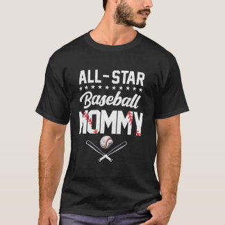 スター野球のママポップ・アートのポップ・アートの Tシャツ