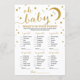 スター金ゴールドグリッター財布の中身 招待状