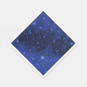 スター銀河系オンブルー スタンダードランチョンナプキン (角)