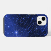 スター銀河系オンブルー iPhoneケース (裏面横)