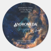スター銀河系コズミック・ビジネス・サプライ・パッケージ ラウンドシール (正面)