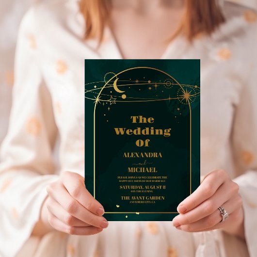 スター銀河系宇宙スターズドリーム結婚ズ 招待状