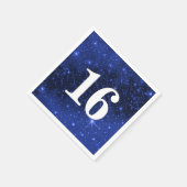 スター銀河系16thバースデーパーティー スタンダードカクテルナプキン (角)