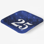 スター銀河系25thバースデーパーティー ペーパープレート (傾斜あり)