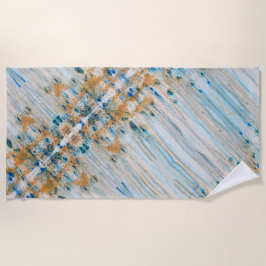 スター静かリンク – ビーチタオル – 大