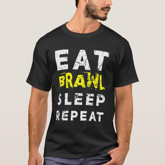 スター食べブラーに対して睡眠の再最高の生音響 Tシャツ (正面)