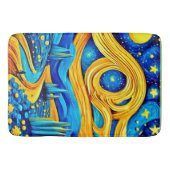 スター鮮やかリーのアートワーク バスマット (正面)