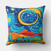 スター鮮やかリーナイトスタイルアート クッション (裏面)