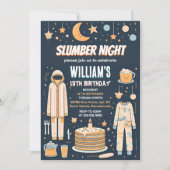 スター10代のズスリーポバースランバーパーティー13th誕生日 招待状 (正面)