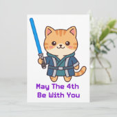 スター・ウォーズの日おめでとう 招待状 (スタンド正面)