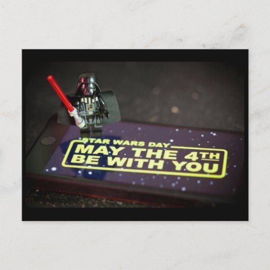 スター・ウォーズ・デイグリーティングカード (5月4日) ポストカード (正面)