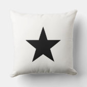 スター – エモ – ゴシック-装飾用クッション クッション (裏面)