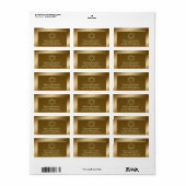 スター・オブ・デイビッド住所 シール (フルシート)