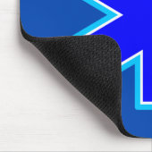 スター・オブ・ライフ救急医療隊員救急医療サービス マウスパッド (コーナー)