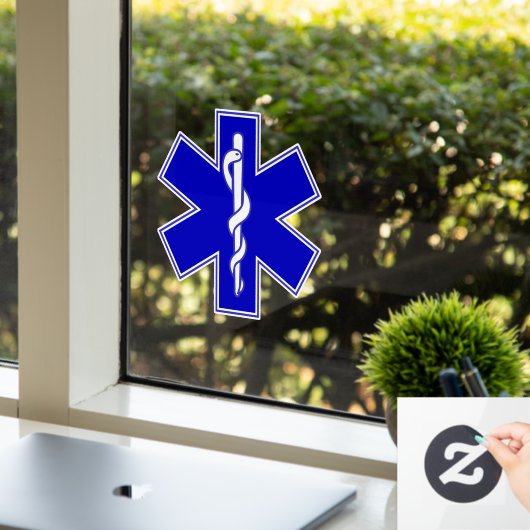 スター・オブ・ライフ ウィンドウサイン (オフィス)