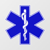 スター・オブ・ライフ ウィンドウサイン (シート)