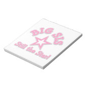 スター・ギフトのお姉さん ノートパッド (回転)