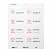 スター・ギフトのお姉さん ラベル (フルシート)