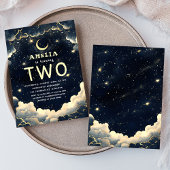 スター ギャラクシー 天体 子供 誕生日パーティー 招待状