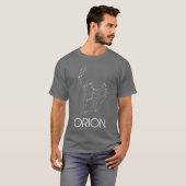 スター・ゲイジング・オリオン星座 天文学者 スペース f tシャツ (正面フル)
