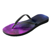 スター コスモス ユニバース コメット ステラ アウター スペース ビーチサンダル (アングル)